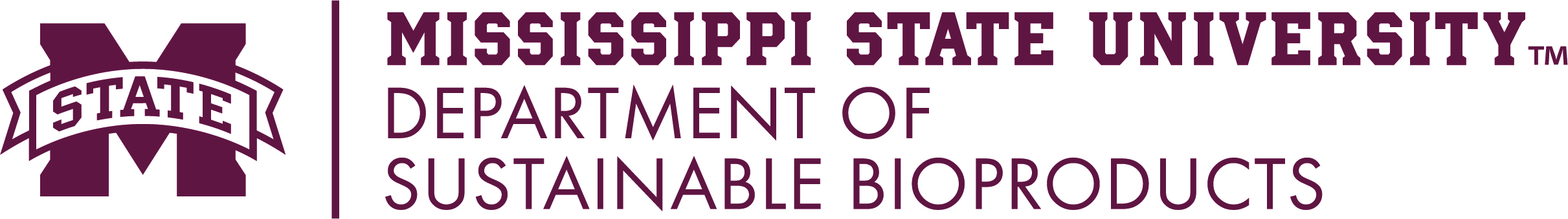 logo for mississippi state university department of sustainable bioproducts